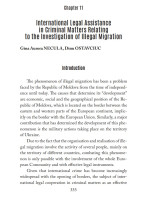 International Legal Assistance in Criminal Matters Relating to the Investigation of Illegal Migration